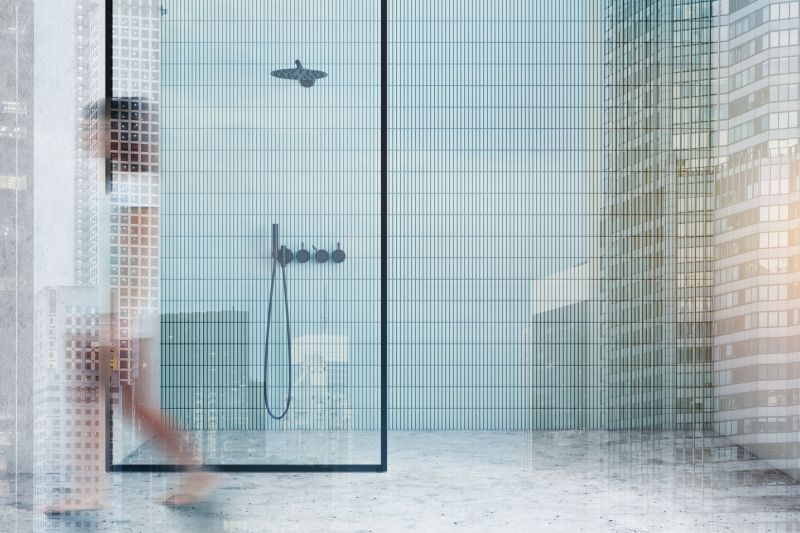 Linear Walk-In Shower